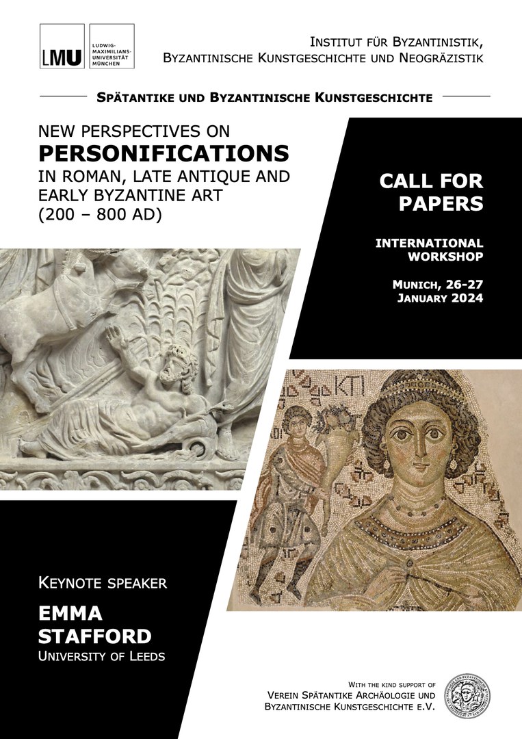 CfP "NEW PERSPECTIVES ON   PERSONIFICATIONS IN ROMAN, LATE ANTIQUE AND EARLY BYZANTINE ART (200 – 800 AD)"