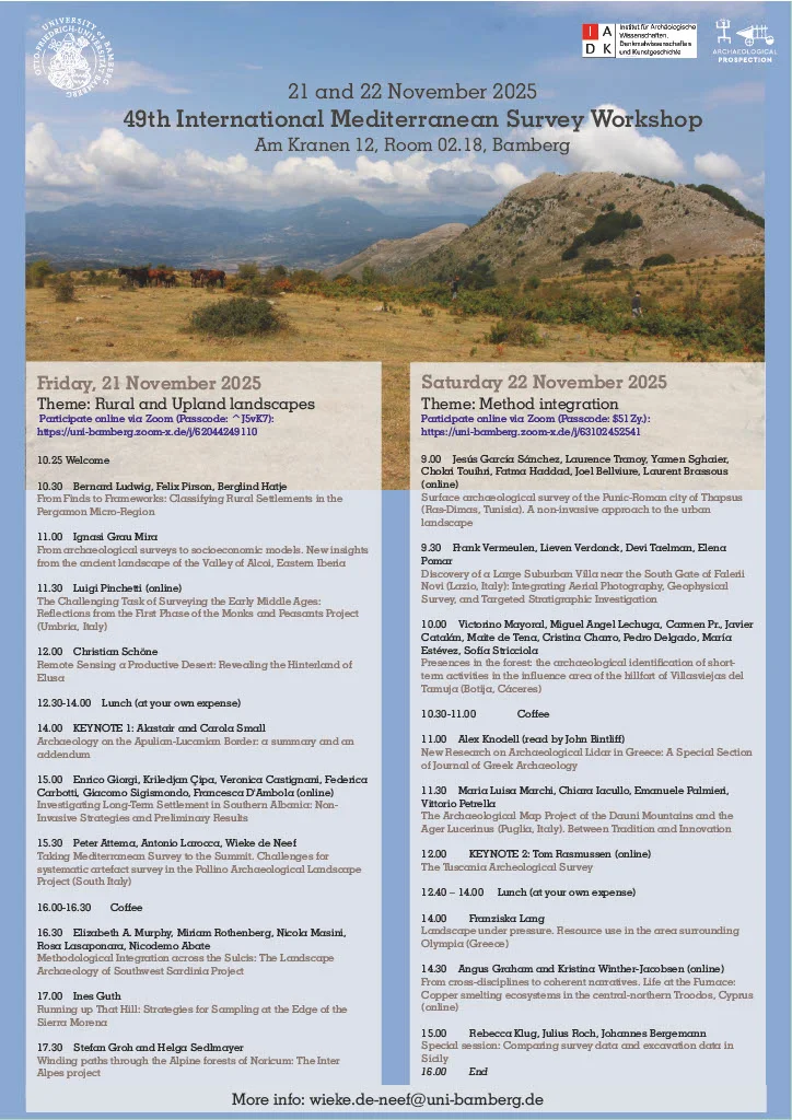 49th International Mediterranean Survey Workshop