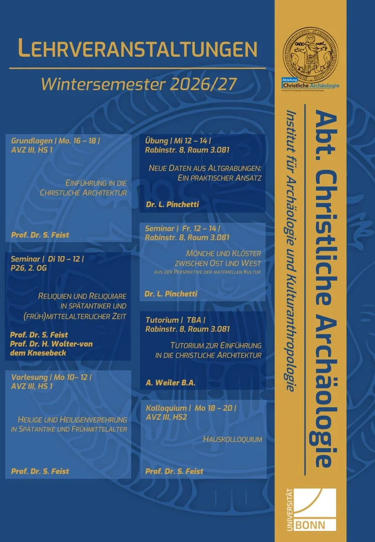Lehrveranstalltungen 26/27