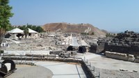Exkursion Israel 2019 Beth Shean Blick entlang der Palladius Straße.jpg