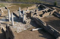 Synagoge Ostias, von Oben