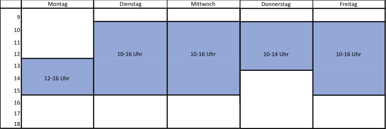 Bürozeiten SoSe24