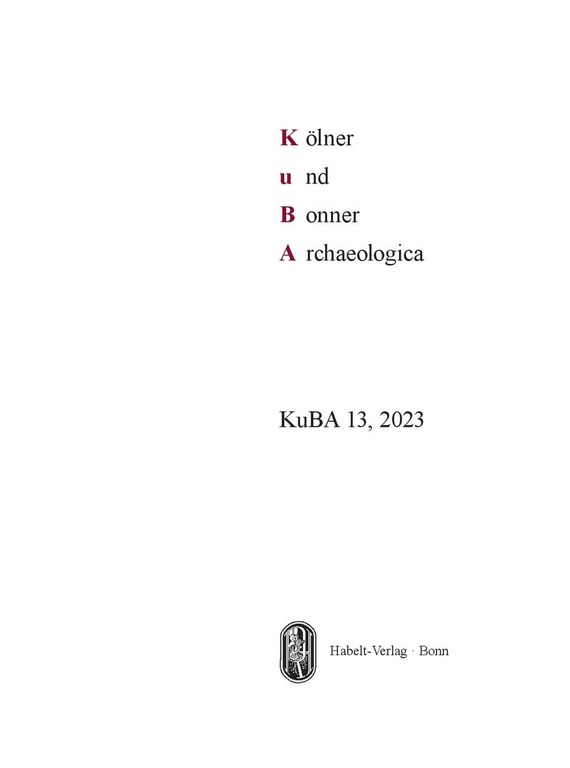 Inhaltsverzeichnis KUBA 13