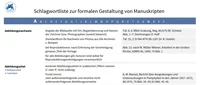 DAI Schlagwortliste
