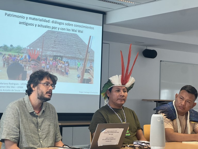 Waiwai exposición en Bonn