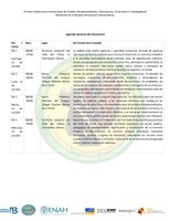Agenda General del Encuentro