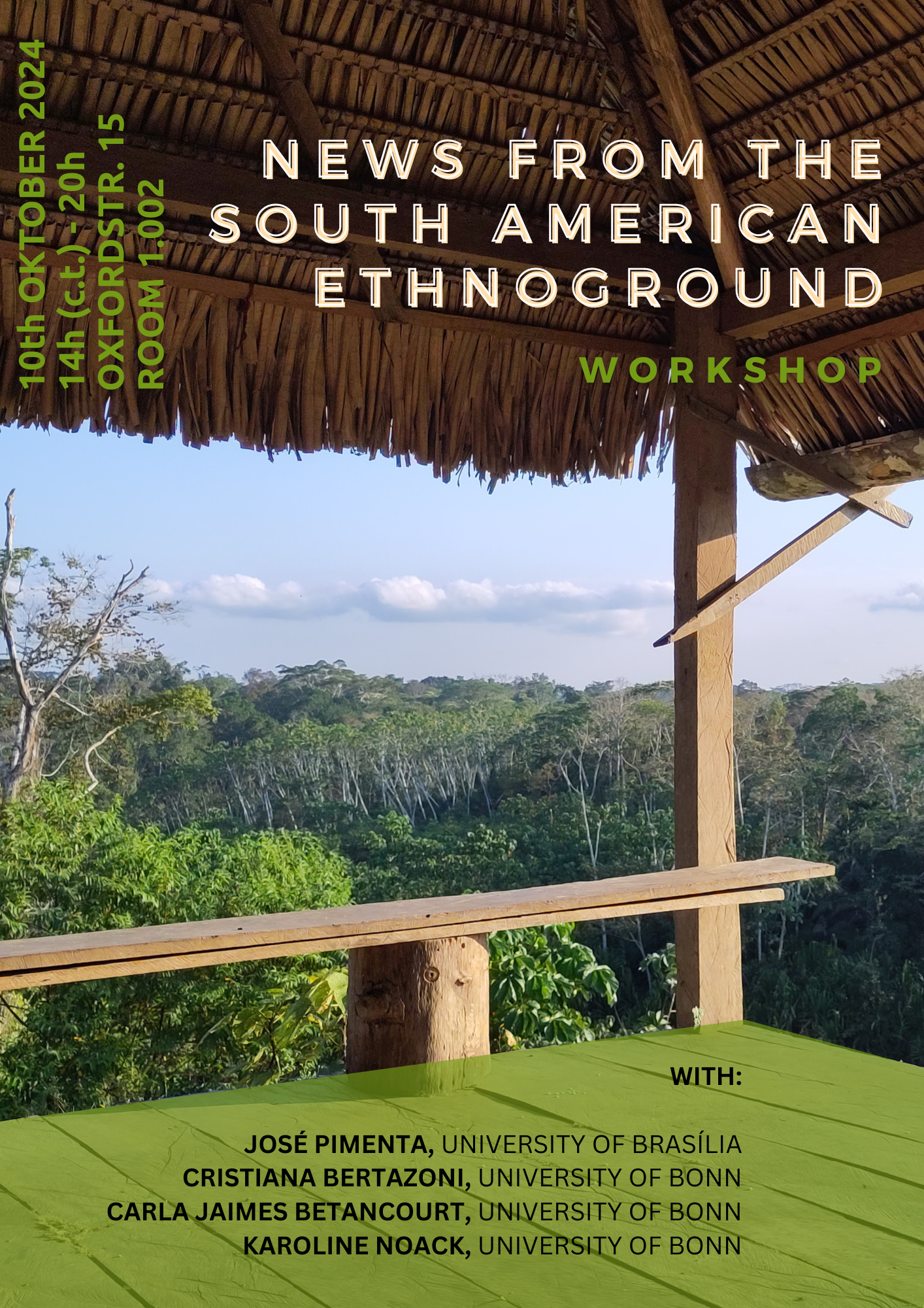 Plakat Workshop News From The South American Ethnoground