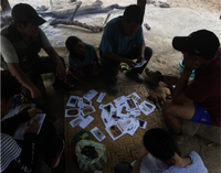 Meeting with Tsimane ́ families in the community of Alto Colorado, Bolivia, for the  recognition of objects deposited in European museums
