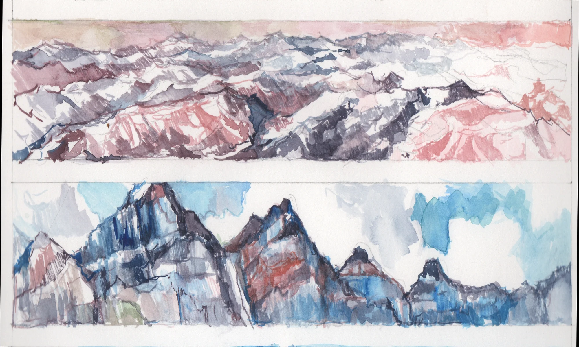 Andes and Rocky Mountains