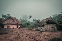 Tormenta en la comunidad de San Bernardo del Consejo Regional Tsimane' Moseten 