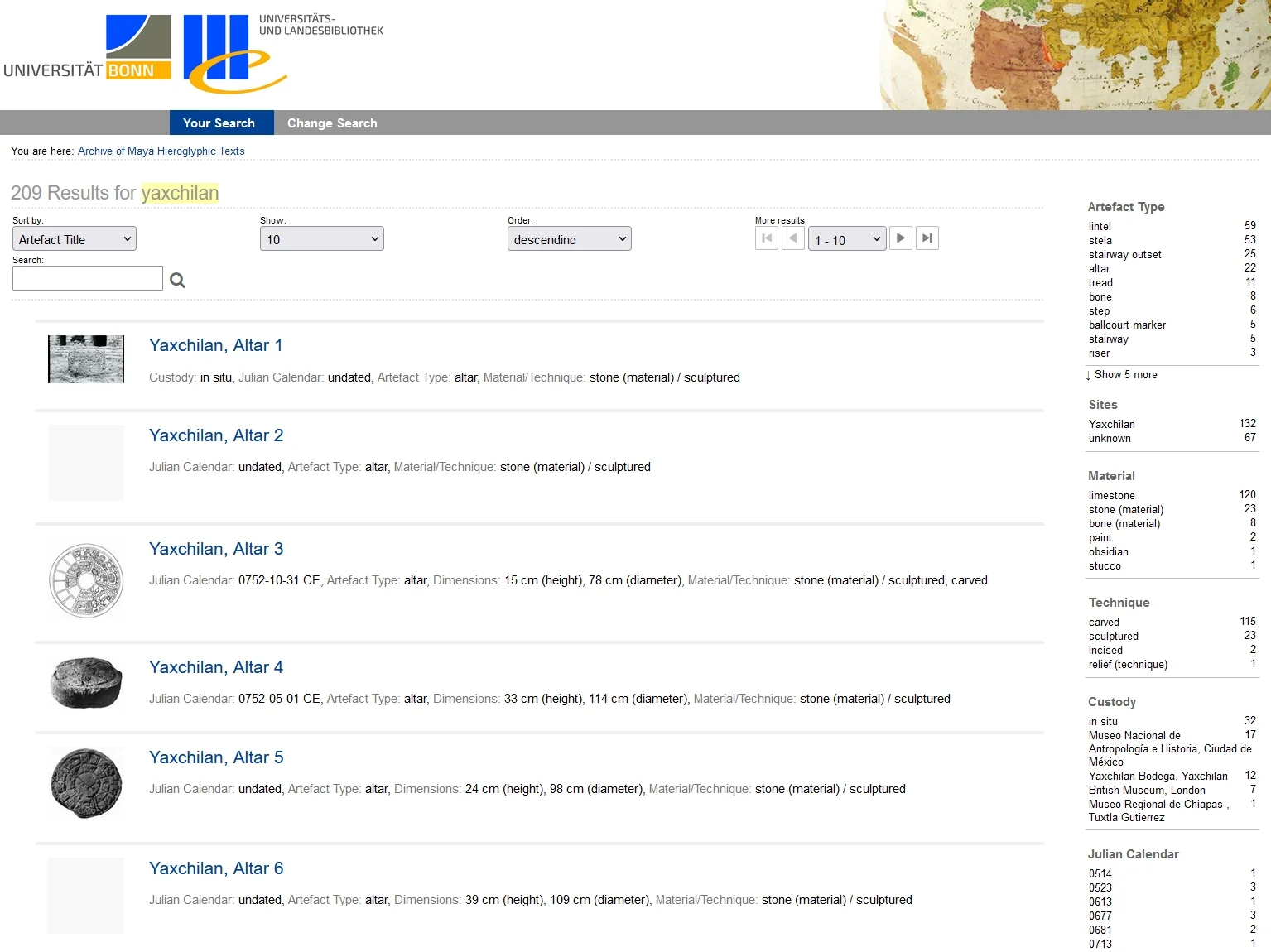 Das Archive of Maya Hieroglyhic Texts