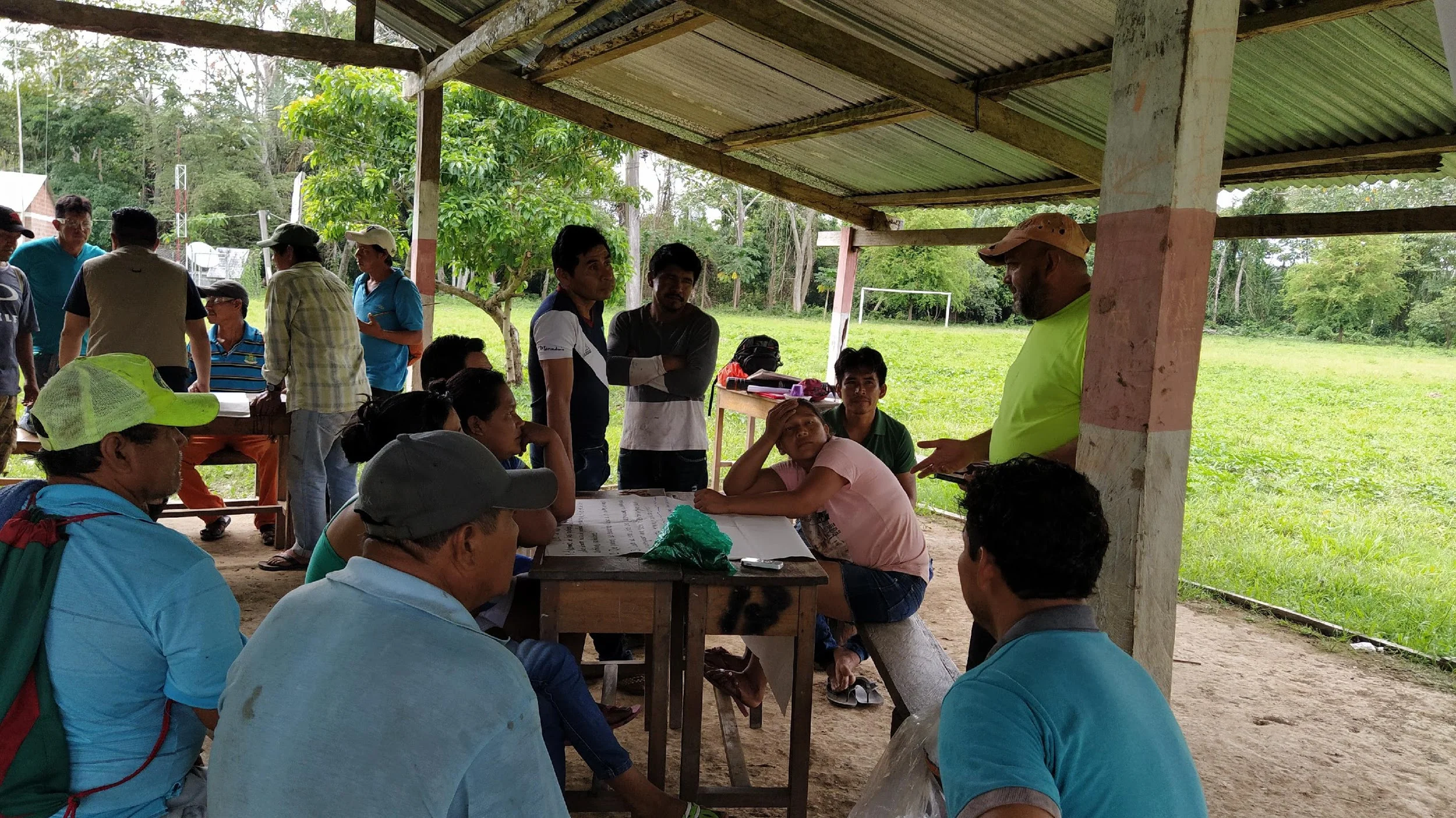 Asamblea con el pueblo indigena Tacana