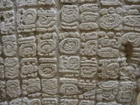 Ausschnitt von Stele D aus Pusilha