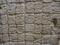 Ausschnitt von Stele D aus Pusilha
