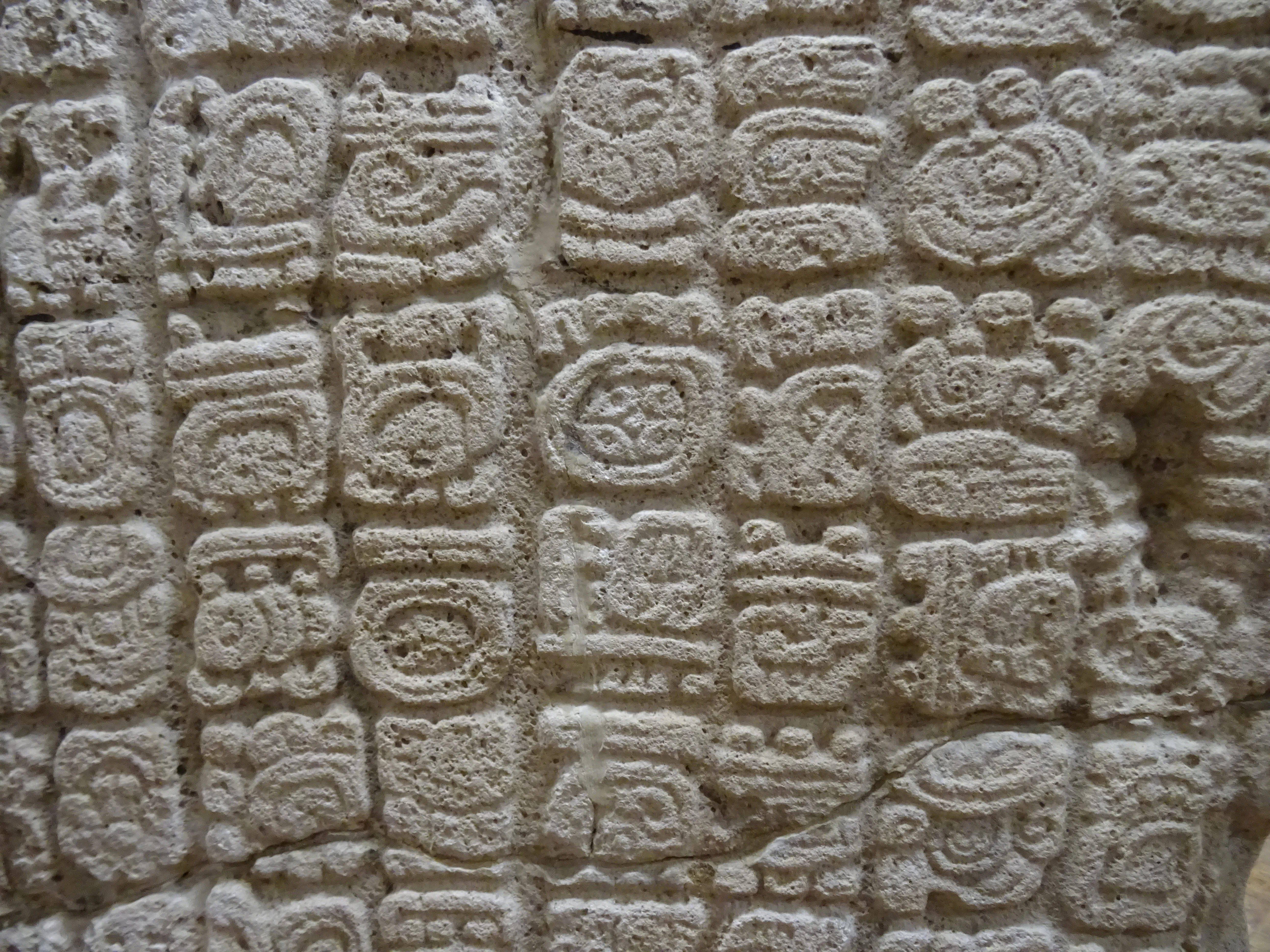 Ausschnitt von Stele D aus Pusilha