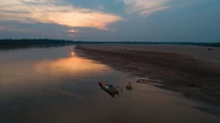  Vista del río Beni, Bolivia.