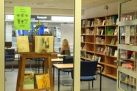 Lesesaal, Bücherausstellung