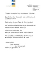 Flyer Beratung