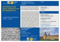 Flyer Tagung Slavery and Dependency