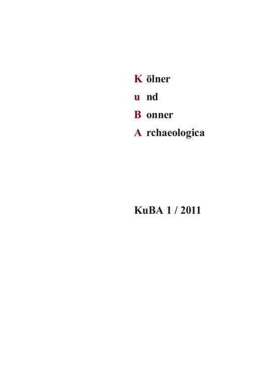 Inhaltsverzeichnis KuBA 2011