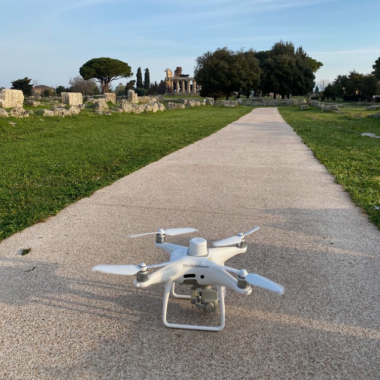 Paestum Drohne