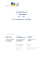 Modulhandbuch & Studienverlaufsplan (2-Fach)