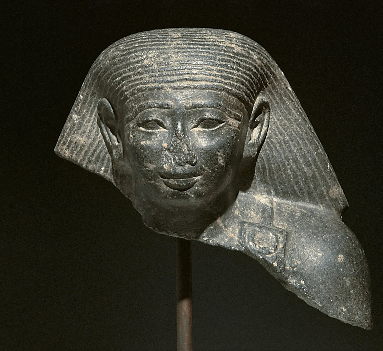 Highlights 3 Oberteil der Statue eines Schreibers