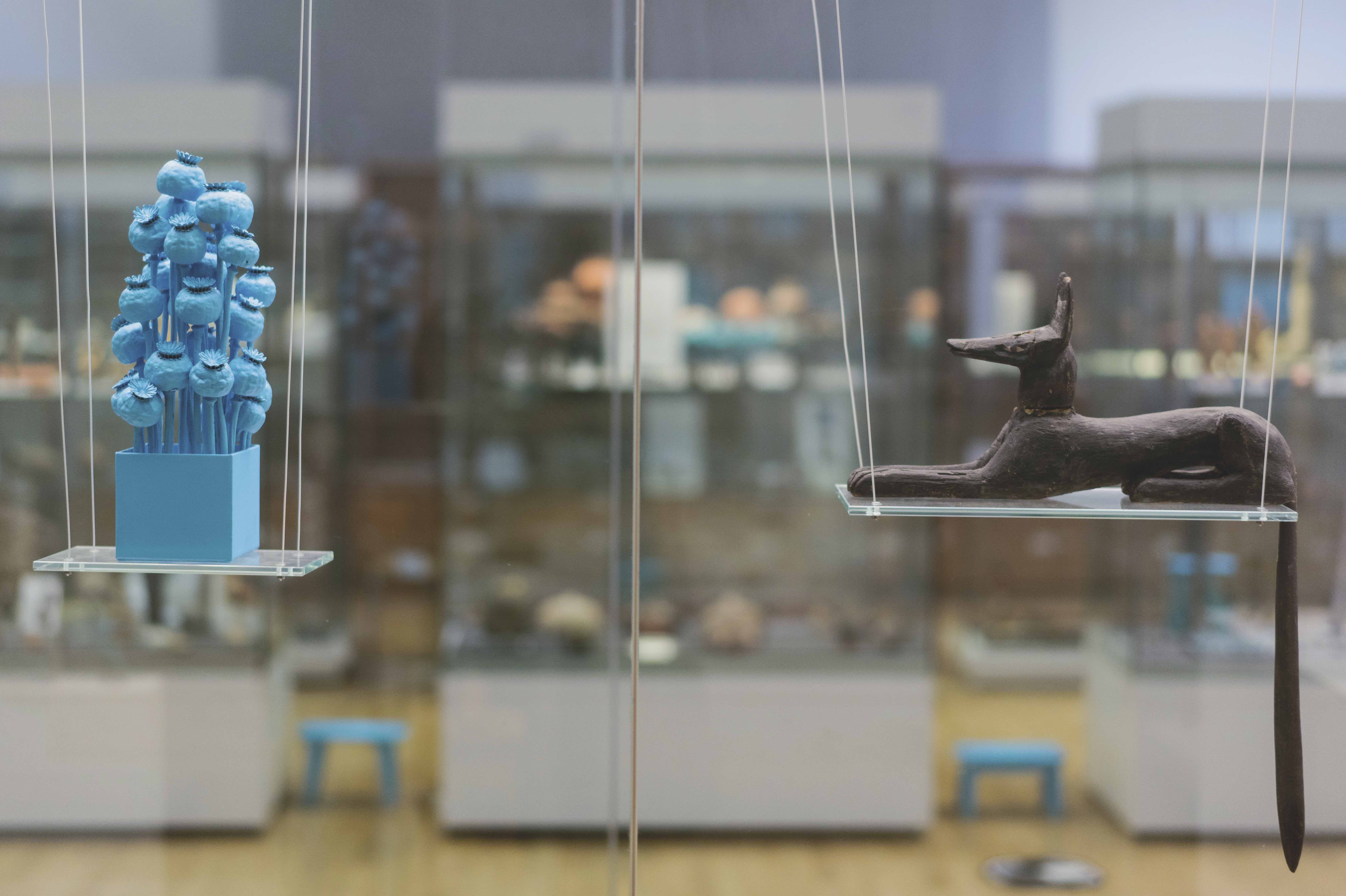Sonderausstellungen 6 Moderne Kunst und Anubis
