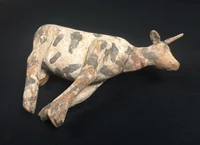 Weitere Objekte 4 Holzfigur Rind