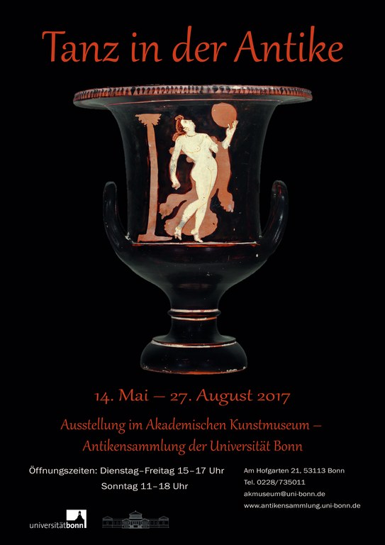 Tanz in der Antike 2 Ausstellungsplakat