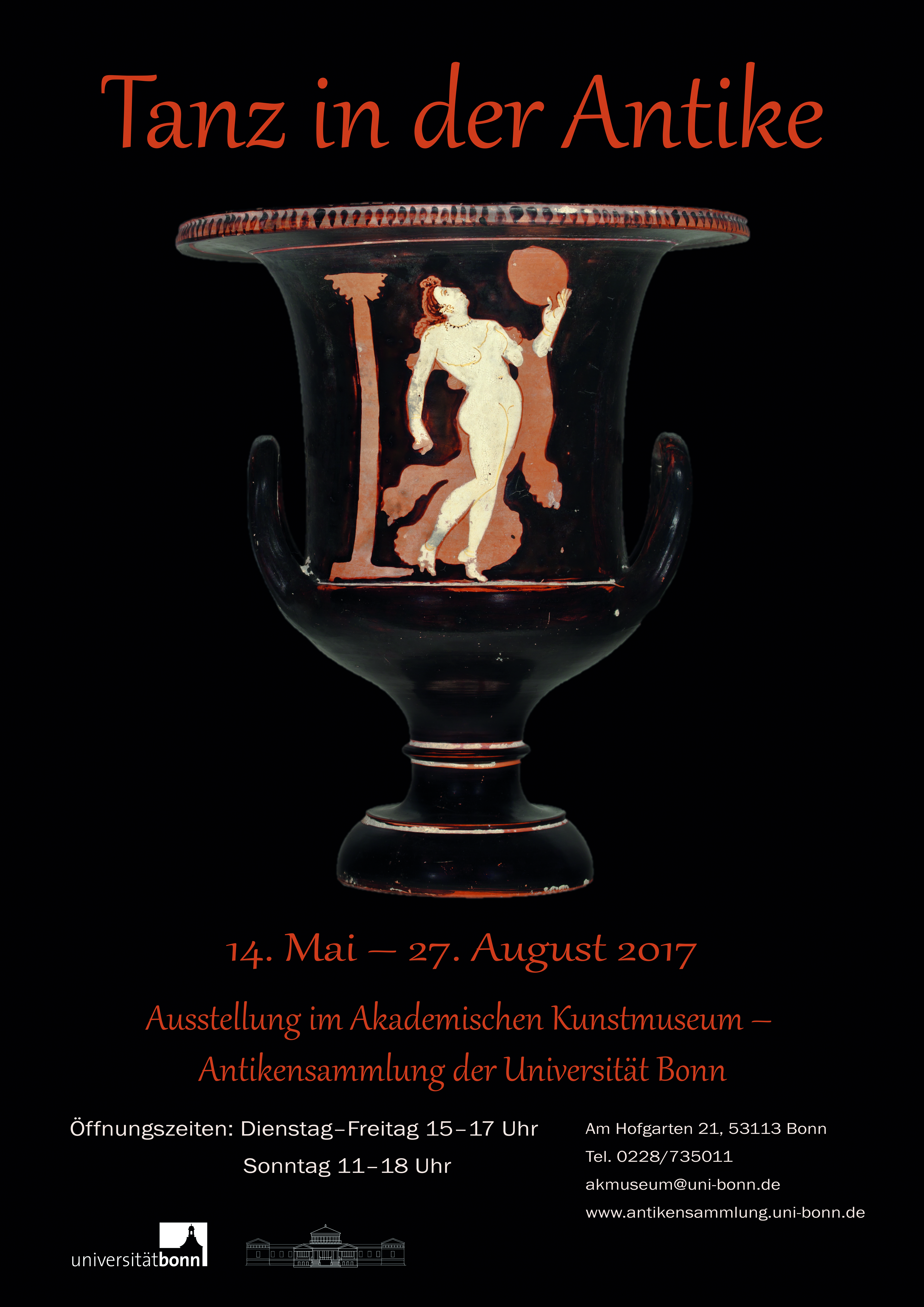 Tanz in der Antike 2 Ausstellungsplakat