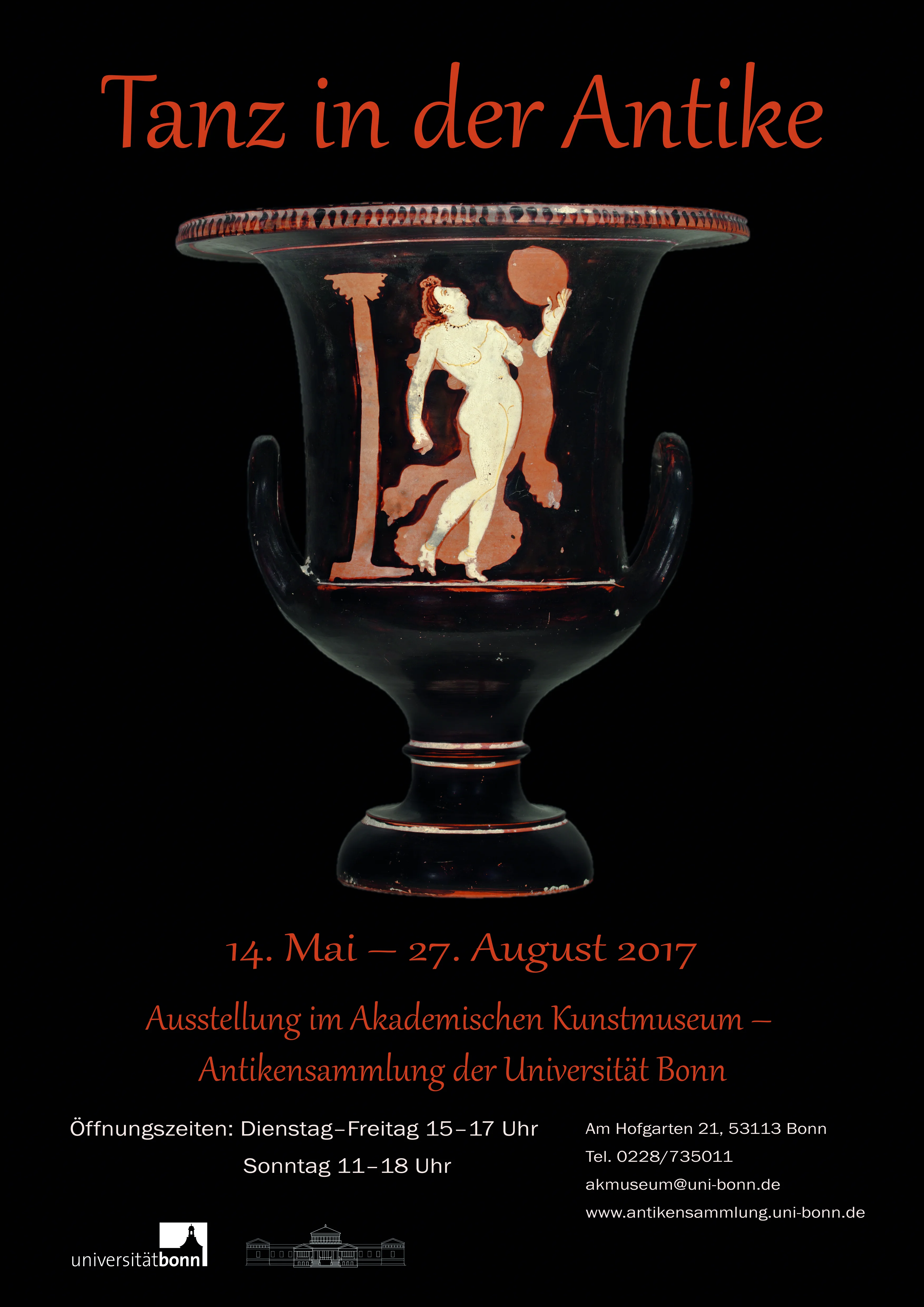Tanz in der Antike 2 Ausstellungsplakat