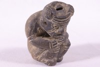 Anthropomorphe Keramikflöte (Tairona)_EW 26.JPG