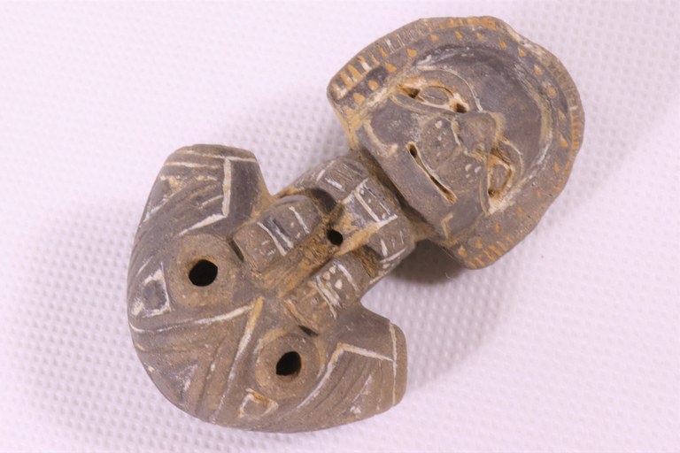 Anthropomorphe Keramikflöte (Tairona)_EW42.JPG