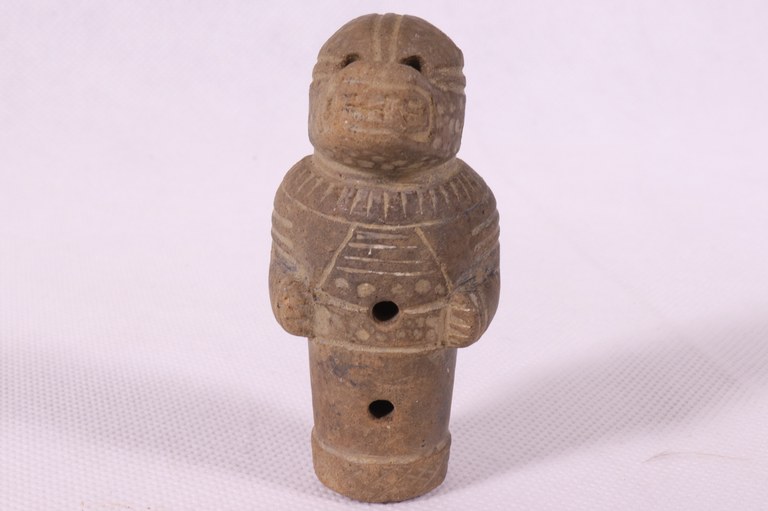 Anthropomorphe Keramikflöte (Tairona)_EW43.JPG
